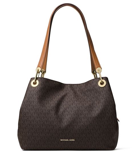 raven large shoulder tote michael kors|michael kors raven bag.